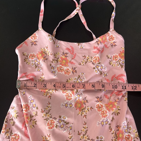 Arie Offline Real Me 3” Floral Shortie‎ Bodysuit. Country Pink. Size L (711) - Picture 5 of 11